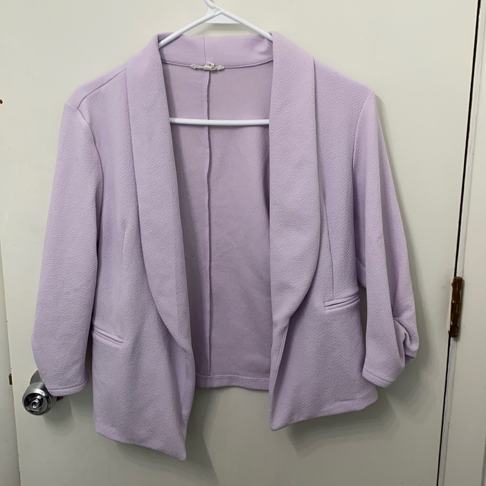 Maurices 3/4 sleeve open blazer